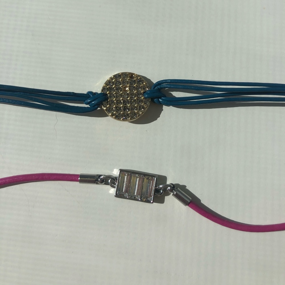 Bundle of two Lia Sophia bracelets